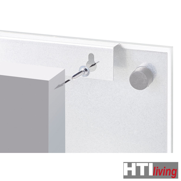 HTI-Living quadratisch Memoboard Glas