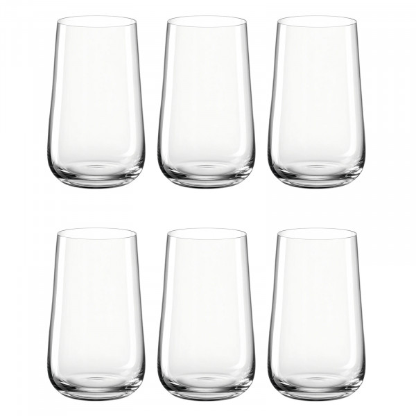 Leonardo Brunelli Longdrinkgläser 6er Set 530 ml