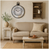 Formano im Vintage Design Ø40 cm Stilvolle analoge Wanduhr Formano im Vintage Design Ø40 cm Stilvolle analoge Wanduhr