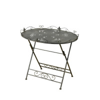 HTI-Living Lily Beistelltisch Rostoptik HTI-Living Lily Beistelltisch Rostoptik