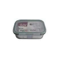 Neuetischkultur Glas mit Kunststoffdeckel Frischhaltedose Grün 620 ml Neuetischkultur Glas mit Kunststoffdeckel Frischhaltedose Grün 620 ml