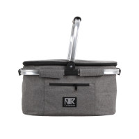 Vorschau: NTK-Collection 33 Liter mit Reißverschluss Faltbarer Thermo Einkaufskorb Vorschau: NTK-Collection 33 Liter mit Reißverschluss Faltbarer Thermo Einkaufskorb