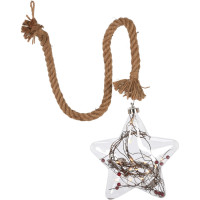 Koopman Glasstern LED Hängedeko Koopman Glasstern LED Hängedeko