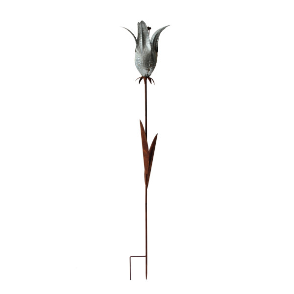 HTI-Living Celia Blumenstecker Rostoptik Blüte