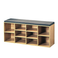 HTI-Living inkl. Sitzkissen Sonoma Garderobenbank mit 10 Fächern HTI-Living inkl. Sitzkissen Sonoma Garderobenbank mit 10 Fächern