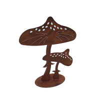 HTI-Line Fliegenpilz Rost Gartendeko HTI-Line Fliegenpilz Rost Gartendeko