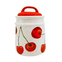 Neuetischkultur Cherry Lebensmitteldose im Landhausstil 11 x 16 cm Neuetischkultur Cherry Lebensmitteldose im Landhausstil 11 x 16 cm