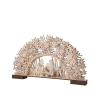 HTI-Living verschneite Landschaft Schwibbogen HTI-Living verschneite Landschaft Schwibbogen