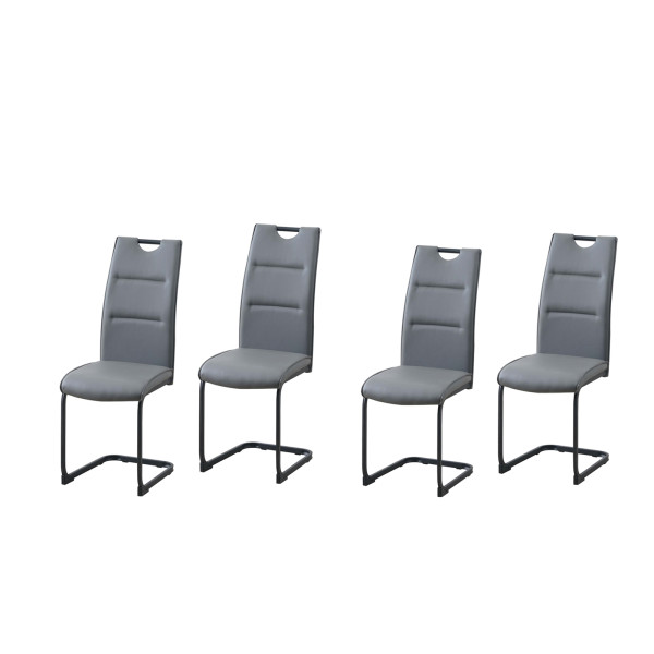 Schwingstuhl DannyP PU Grau