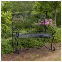 HTI-Living aus Metall Nostalgische Garten-Schaukelbank HTI-Living aus Metall Nostalgische Garten-Schaukelbank