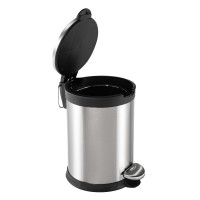 Vorschau: HTI-Living Jannik 5 Liter Treteimer Edelstahl Vorschau: HTI-Living Jannik 5 Liter Treteimer Edelstahl