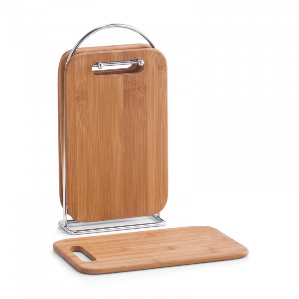 neuetischkultur Bambus Brettchenständer Set