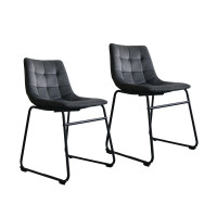 HTI-Living Sadie Dunkelgrau Esszimmerstuhl 2er Set HTI-Living Sadie Dunkelgrau Esszimmerstuhl 2er Set