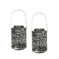 HTI-Living Luna Solarlaterne Mosaik 2er Set HTI-Living Luna Solarlaterne Mosaik 2er Set