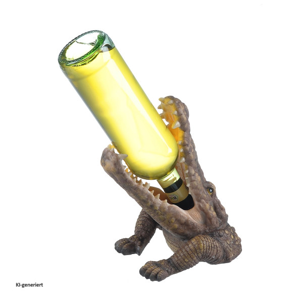 Flaschenhalter "Krokodil"