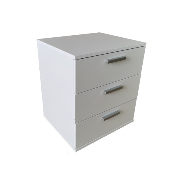 HTI-Line Nina mit 3 Schubladen Nachtschrank