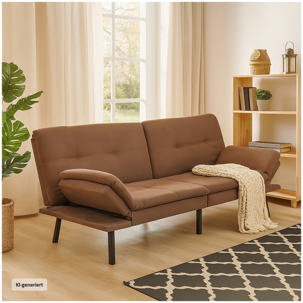 Klappsofa Kato braun Kato braun