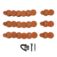 HTI-Living mit Solar-Lichterkette Beeteinfassung Länge 950 cm Terracotta HTI-Living mit Solar-Lichterkette Beeteinfassung Länge 950 cm Terracotta