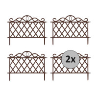 HTI-Living Nessa Zierzaun Antik Braun HTI-Living Nessa Zierzaun Antik Braun