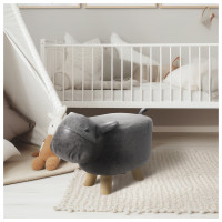 Vorschau: HTI-Living Tiermotiv Nilpferd Hocker für Kinder Vorschau: HTI-Living Tiermotiv Nilpferd Hocker für Kinder