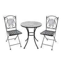 HTI-Living Celia Rosen Tisch und 2 Stühle HTI-Living Celia Rosen Tisch und 2 Stühle