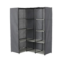 HTI-Living Lena Stoffschrank Eckregal HTI-Living Lena Stoffschrank Eckregal