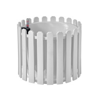 HTI-Living Nessa rund weiß Blumentopf mit Wasserspeicher HTI-Living Nessa rund weiß Blumentopf mit Wasserspeicher