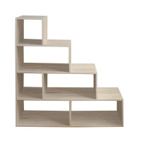 Vorschau: HTI-Living Bücherregal 114 x 114 x 30 cm vielseitig einsetzba Stufenregal in Sonoma Holzoptik Raumte Vorschau: HTI-Living Bücherregal 114 x 114 x 30 cm vielseitig einsetzba Stufenregal in Sonoma Holzoptik Raumte