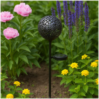 HTI-Living Flower braun Solarlampe Luna HTI-Living Flower braun Solarlampe Luna