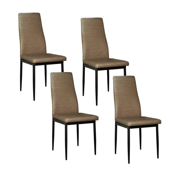 HTI-Living Memphis PU Antikbraun Stuhl