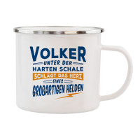 HTI-Living Volker Echter Kerl Emaille Becher HTI-Living Volker Echter Kerl Emaille Becher