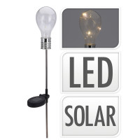 Vorschau: Koopman Glühbirnenform Solarleuchte 2er Set Vorschau: Koopman Glühbirnenform Solarleuchte 2er Set