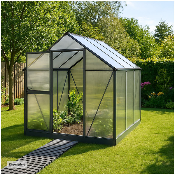 Gartenweg Nessa zum Ausrollen, 48teilig, grau