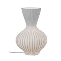 formano mit Rillen 20 x 30 cm Tischlampe Keramik weiß formano mit Rillen 20 x 30 cm Tischlampe Keramik weiß