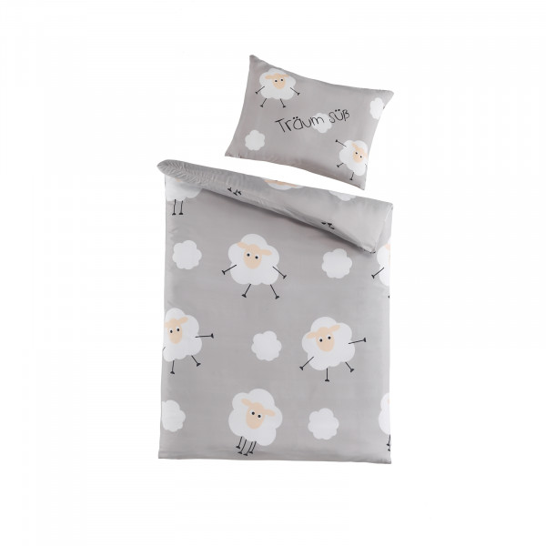 HTI-Living 2 teilig Baby Mikrofaserbettwäsche 100x135