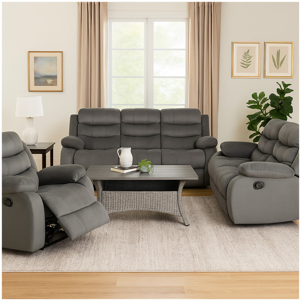 HTI-Living Kirwall Sofagarnitur Grau