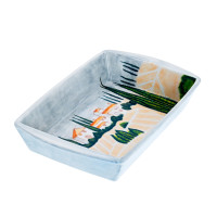 Neuetischkultur Siena Auflaufform Handbemalt 37 x 23 cm Neuetischkultur Siena Auflaufform Handbemalt 37 x 23 cm