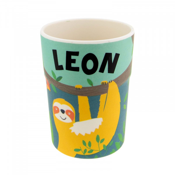 HTI-Living Leon Kinderbecher Namensbecher