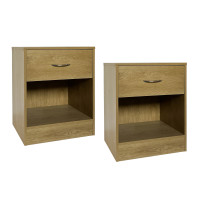 HTI-Living Thekla Baumscheibe Nachtschrank 2er-Set HTI-Living Thekla Baumscheibe Nachtschrank 2er-Set