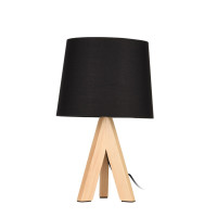Vorschau: HTI-Living mit Holzbeinen Tischlampe Vorschau: HTI-Living mit Holzbeinen Tischlampe