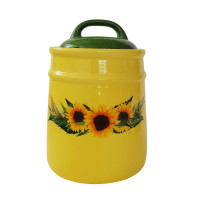 Neuetischkultur Sonnenblumen Lebensmitteldose im Landhausstil 11 x 16 cm Neuetischkultur Sonnenblumen Lebensmitteldose im Landhausstil 11 x 16 cm