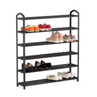 HTI-Living Lena Schwarz Schuhregal 6 Ebenen HTI-Living Lena Schwarz Schuhregal 6 Ebenen