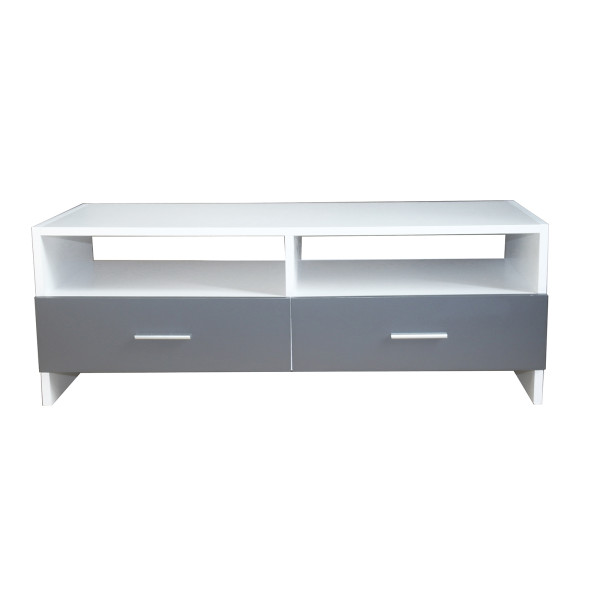 Lowboard Thekla 9359 weiss/ grau