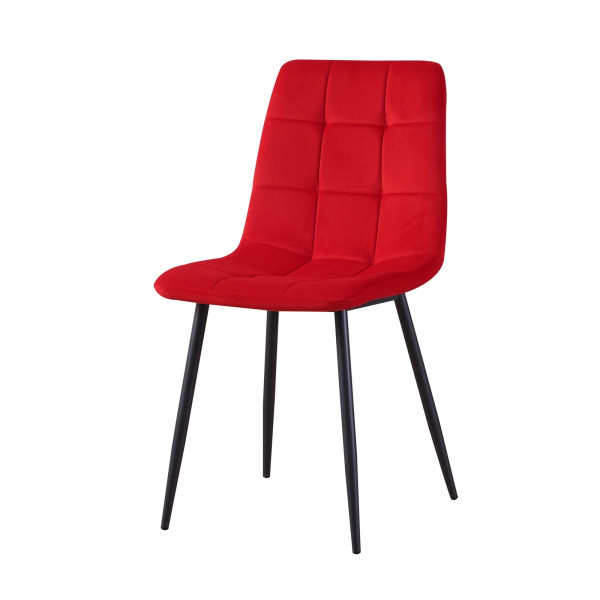 HTI-Living Mesa Velvet Rot Stuhl