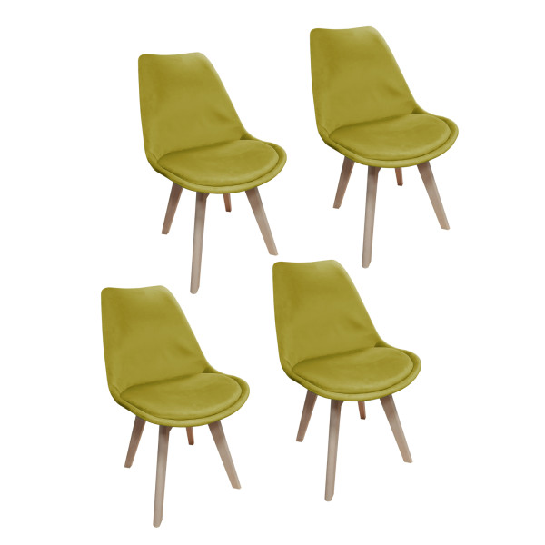 Stuhl Atlanta Velvet Curry
