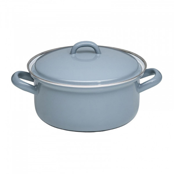 Riess mit Chromrand Kasserolle mit Deckel 14 cm