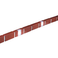 HTI-Living Ziegelstein mit Beleuchtung Beeteinfassung 460 cm HTI-Living Ziegelstein mit Beleuchtung Beeteinfassung 460 cm