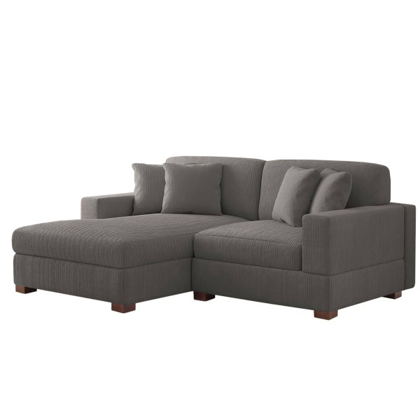 HTI-Living Xenia Ecksofa mit Ottomane links
