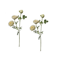HTI-Living Flora Ranunkel 2er Set Weiß HTI-Living Flora Ranunkel 2er Set Weiß