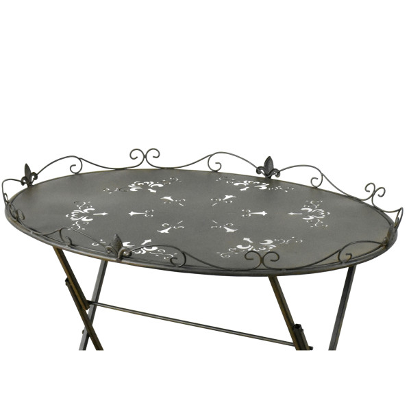 HTI-Living Lily Beistelltisch Rostoptik